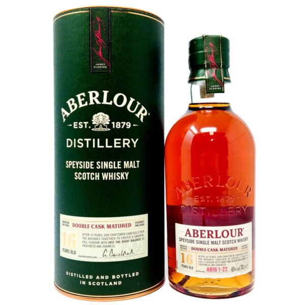 Aberlour 16 Year Old Double Cask Matured Single Malt Scotch Whisky, 70cl, 40% ABV