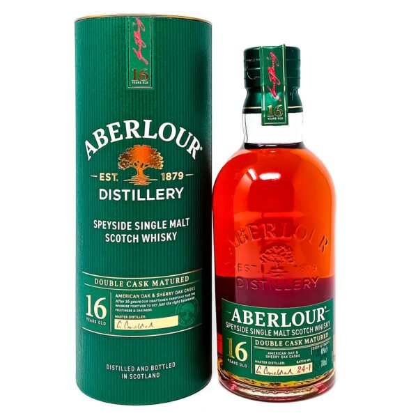 Aberlour 16 Year Old Double Cask Matured Single Malt Scotch Whisky, 70cl, 40% ABV