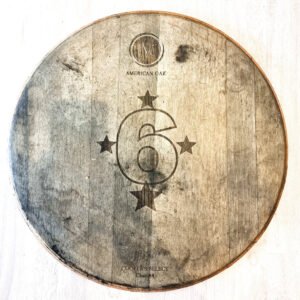 American Oak Cooper Select Char #4 Cask End