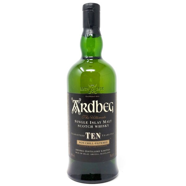 Ardbeg 10 Year Old (Old Style) Single Malt Scotch Whisky, 70cl, 46% ABV Ardbeg 10 Year Old (Old Style) Single Malt Scotch Whisky, 70cl, 46% ABV