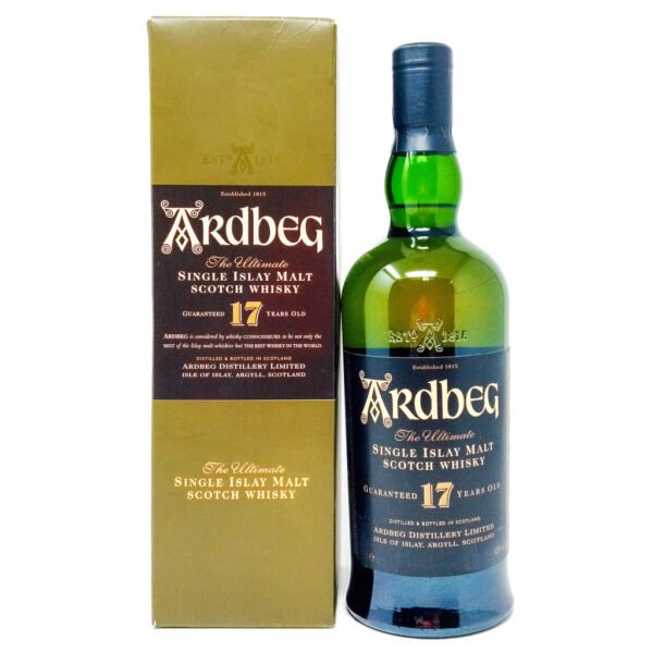 Ardbeg 17 Year Old Single Malt Scotch Whisky 70cl, 40% ABV