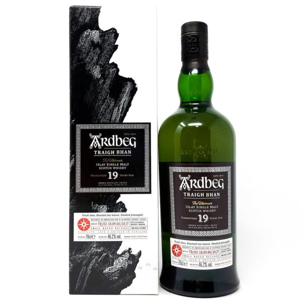 Ardbeg 19 Year Old Traigh Bhan Batch #2 Single Malt Scotch Whisky, 70cl, 46.2% ABV Ardbeg 19 Year Old Traigh Bhan Batch #2 Single Malt Scotch Whisky, 70cl, 46.2% ABV