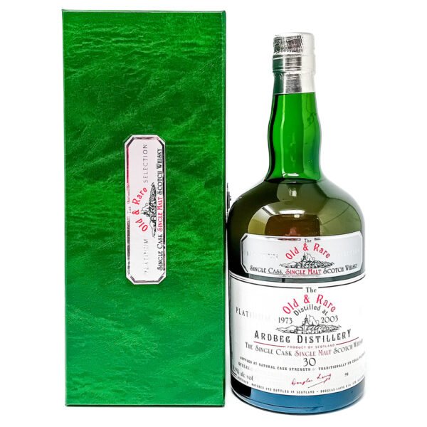 Ardbeg 1973 30 Year Old Douglas Laing Old & Rare Platinum Single Malt Scotch Whisky, 70cl, 51.9% ABV Ardbeg 1973 30 Year Old Douglas Laing Old & Rare Platinum Single Malt Scotch Whisky, 70cl, 51.9% ABV