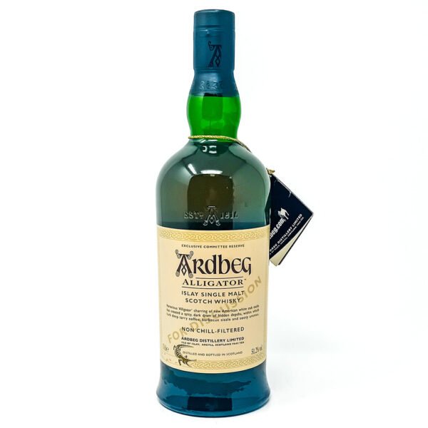 Ardbeg Alligator Exclusive Committee Release Single Malt Scotch Whisky, 70cl, 51.2% ABV Ardbeg Alligator Exclusive Committee Release Single Malt Scotch Whisky, 70cl, 51.2% ABV