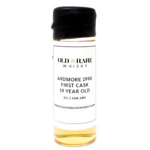 Ardmore 1990 19 Year Old First Cask Single Malt Scotch Whisky, 3cl Sample, 46% ABV