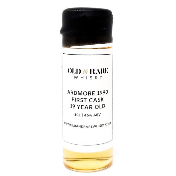 Ardmore 1990 19 Year Old First Cask Single Malt Scotch Whisky, 3cl Sample, 46% ABV