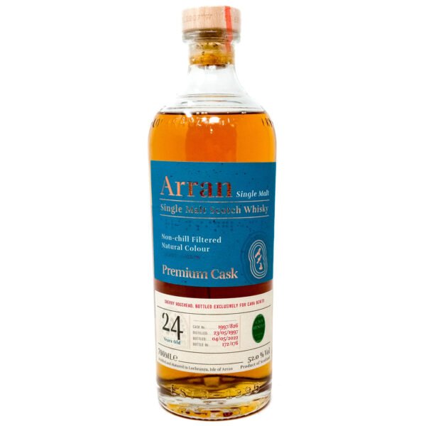 Arran 1997 24 Year Old Premium Cask #826 for Cava Benito Single Malt Scotch Whisky, 70cl, 52.0% ABV
