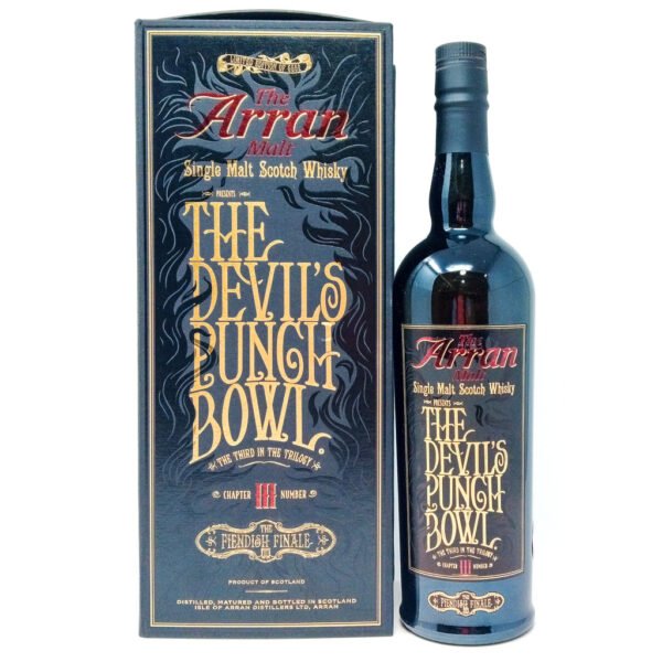 Arran The Devil's Punchbowl Chapter III Single Malt Scotch Whisky, 70cl, 53.4% ABV Arran The Devil's Punchbowl Chapter III Single Malt Scotch Whisky, 70cl, 53.4% ABV