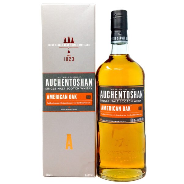Auchentoshan American Oak Single Malt Scotch Whisky, 70cl, 40% ABV Auchentoshan American Oak Single Malt Scotch Whisky, 70cl, 40% ABV
