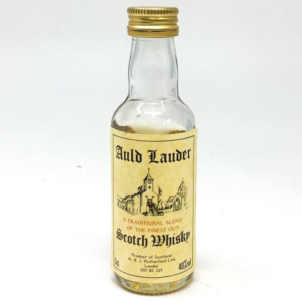 Auld Lauder Scotch Whisky, Miniature, 5cl, 40% ABV Auld Lauder Scotch Whisky, Miniature, 5cl, 40% ABV