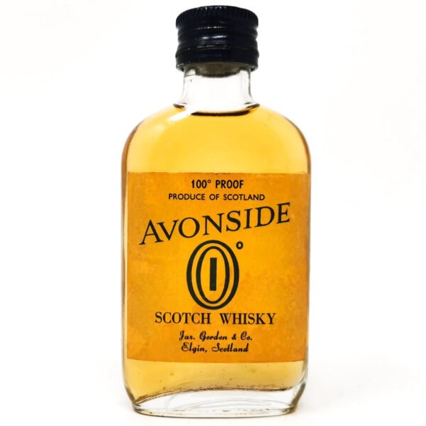 Avonside Scotch Whisky, Miniature, 5cl, 100° Proof Avonside Scotch Whisky, Miniature, 5cl, 100° Proof