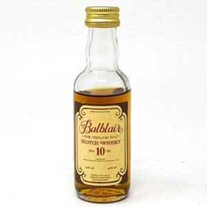 Balblair 10 Year Old Highland Scotch Whisky, Miniature, 5cl, 40% ABV
