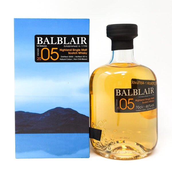 Balblair 2005 1st Edition 2016 Bottling Single Malt Scotch Whisky, 70cl, 46% ABV Balblair 2005 1st Edition 2016 Bottling Single Malt Scotch Whisky, 70cl, 46% ABV