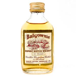Balgownie Export Blended Scotch Whisky, Miniature, 5cl, 70° Proof