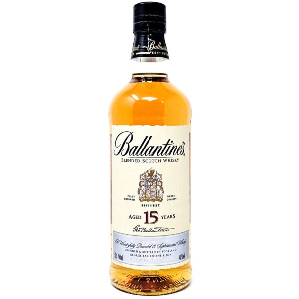 Ballantine's 15 Year Old Blended Scotch Whisky, 70cl, 40% ABV Ballantine's 15 Year Old Blended Scotch Whisky, 70cl, 40% ABV