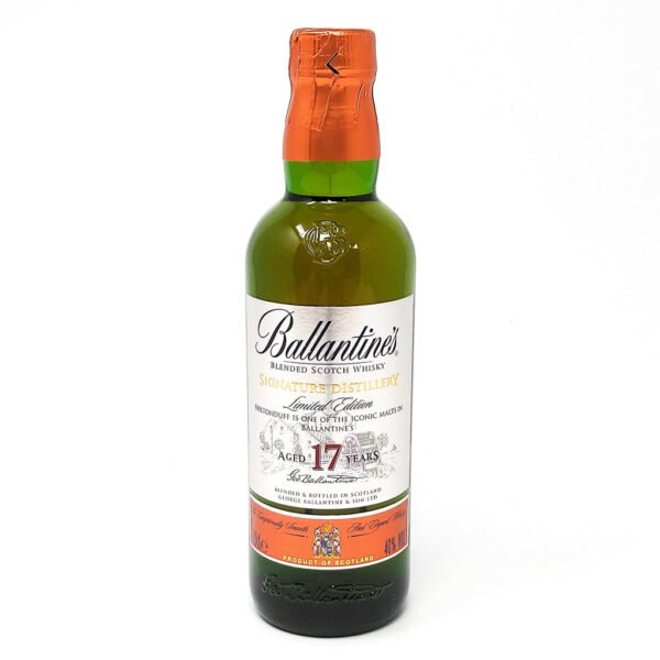 Ballantine's 17 Year Old Signature Distillery Miltonduff Blended Scotch Whisky, Half Bottle, 20cl, 40% ABV