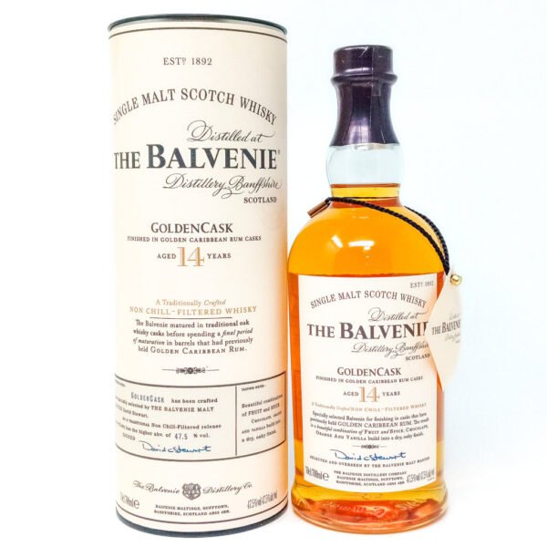 Balvenie 14 Year Old Golden Cask Single Malt Scotch Whisky, 70cl, 47.5% ABV Balvenie 14 Year Old Golden Cask Single Malt Scotch Whisky, 70cl, 47.5% ABV