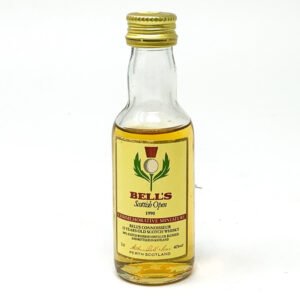 Bell's Scottish Open 1990 Commemorative Miniature, 3cl, 40% ABV
