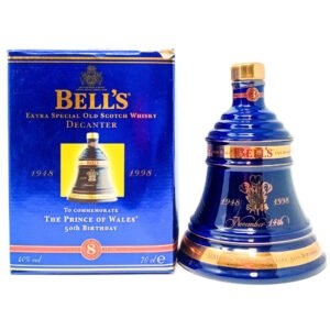 Bell's 'The Prince of Wales 50th Birthday' Decanter 8 Year Old Extra Special Blended Scotch Whisky, 70cl, 40% ABV