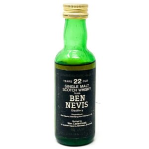 Ben Nevis 22 Year Old Cadenhead's Single Malt Scotch Whisky, Miniature, 5cl, 46% ABV