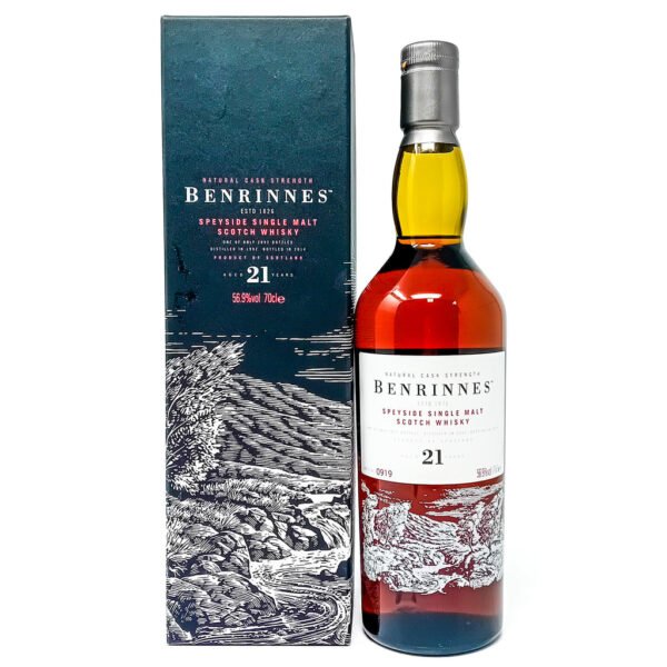 Benrinnes 21 Year Old Cask Strength Limited Edition Single Malt Scotch Whisky, 70cl, 56.9% ABV