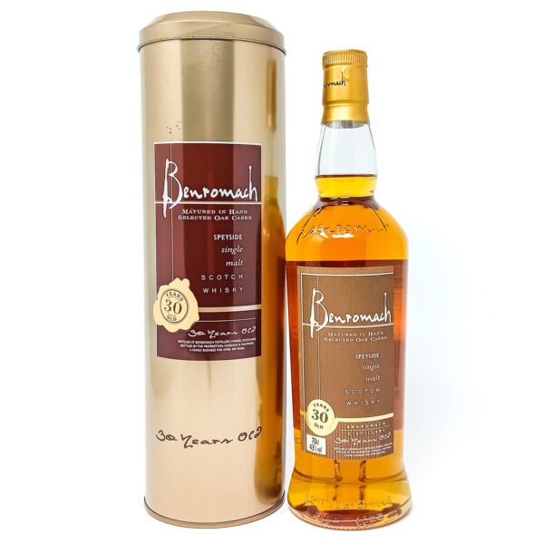 Benromach 30 Year Old Single Malt Scotch Whisky, 70cl, 43% ABV Benromach 30 Year Old Single Malt Scotch Whisky, 70cl, 43% ABV