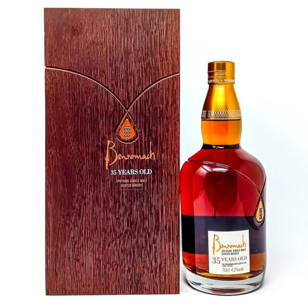 Benromach 35 Year Old Single Malt Scotch Whisky, 70cl, 43% ABV Benromach 35 Year Old Single Malt Scotch Whisky, 70cl, 43% ABV