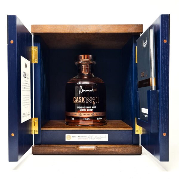 Benromach Cask No.1 20th Anniversary Single Malt Scotch Whisky, 70cl, 60.1% ABV Benromach Cask No.1 20th Anniversary Single Malt Scotch Whisky, 70cl, 60.1% ABV