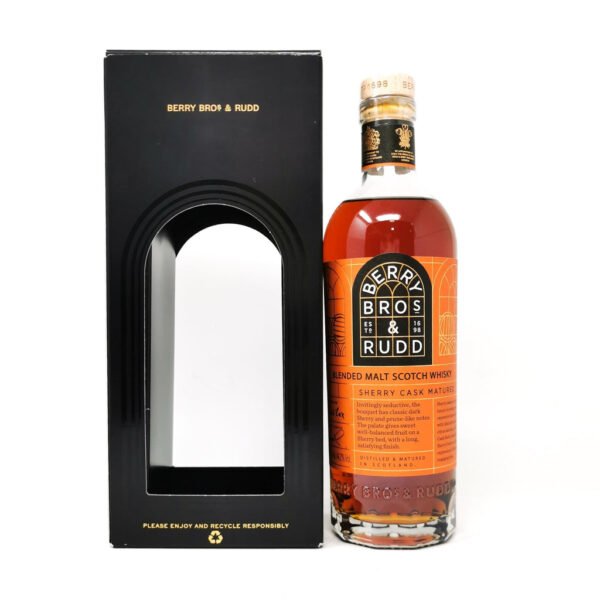 Berry Bros. & Rudd Sherry Cask Matured Blended Malt Scotch Whisky, 70cl, 44.2% ABV