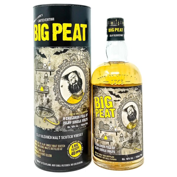 Big Peat A Cauldron Full of Islay Single Malts Blended Malt Whisky, 70cl, 48% ABV Big Peat A Cauldron Full of Islay Single Malts Blended Malt Whisky, 70cl, 48% ABV