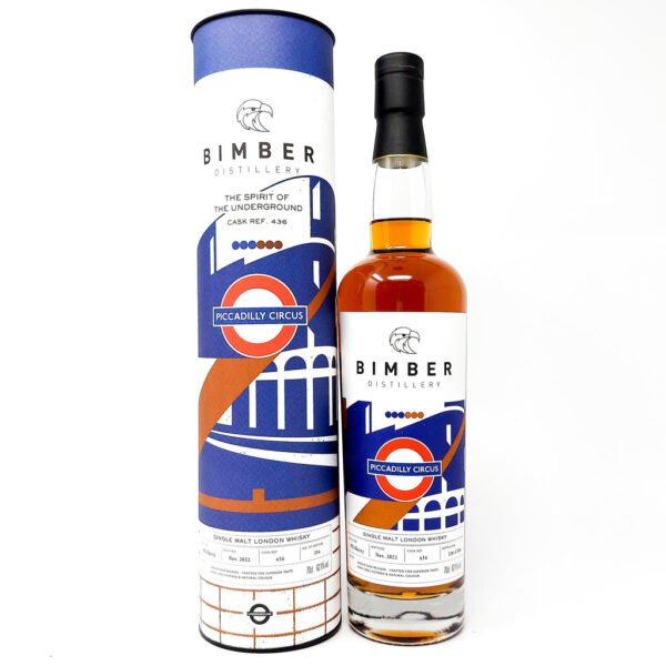 Bimber Piccadilly Circus Single PX-Sherry Cask #436 Single Malt London Whisky, 70cl, 62.1% ABV