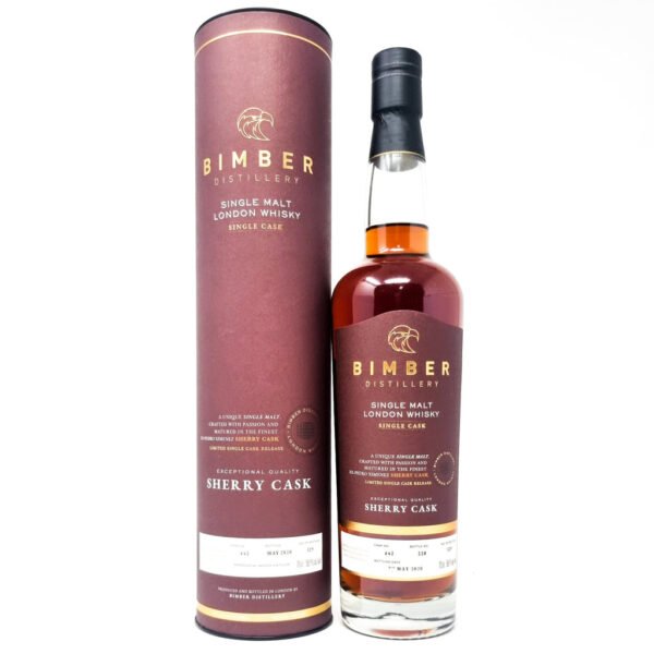 Bimber Sherry Cask No.42 Single Malt London Whisky, 70cl, 58.1% ABV Bimber Sherry Cask No.42 Single Malt London Whisky, 70cl, 58.1% ABV
