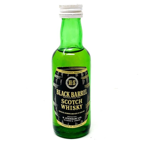 Black Barrel Scotch Whisky, Miniature, 5cl, 40% ABV