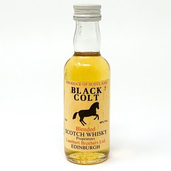 Black Colt Blended Scotch Whisky, Miniature, 5cl, 40% ABV
