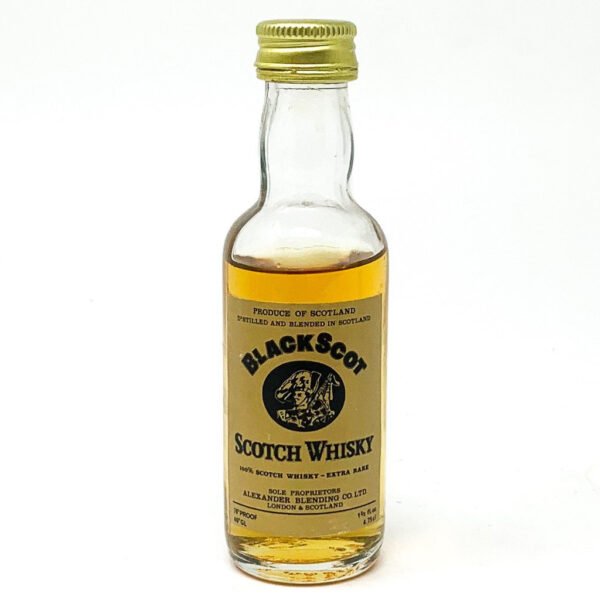 Black Scot Scotch Whisky, Miniature, 5cl, 40% ABV