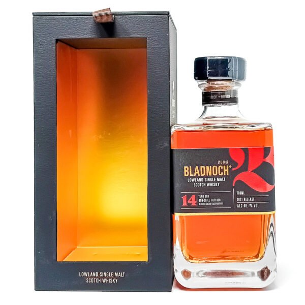 Bladnoch 14 Year Old 2021 Release Single Malt Scotch Whisky, 70cl, 46.7% ABV Bladnoch 14 Year Old 2021 Release Single Malt Scotch Whisky, 70cl, 46.7% ABV