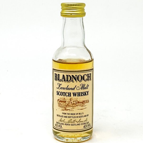Bladnoch Lowland Malt Scotch Whisky, Miniature, 5cl, 40% ABV