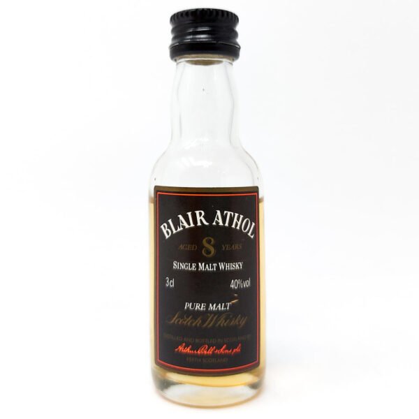 Blair Athol 8 Year Old Single Malt Scotch Whisky, Miniature, 3cl, 40% ABV Blair Athol 8 Year Old Single Malt Scotch Whisky, Miniature, 3cl, 40% ABV