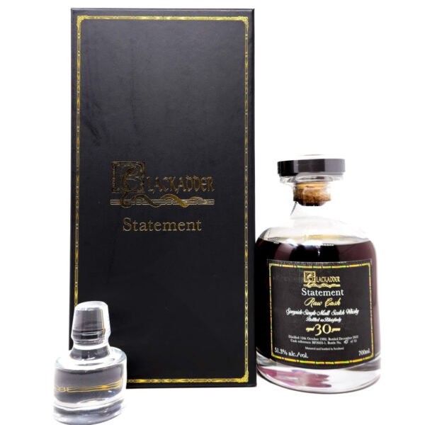 Blairfindy Blackadder 1992 30 Year Old Single Malt Scotch Whisky, 70cl, 51.3% ABV Blairfindy Blackadder 1992 30 Year Old Single Malt Scotch Whisky, 70cl, 51.3% ABV