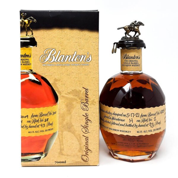 Blanton's Original Single Barrel No. 405 Bourbon Whiskey, 70cl, 46.5% ABV