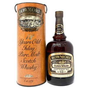 Bowmore 12 Year Old Dumpy Bottle Single Malt Scotch Whisky, 1L, 43% ABV Bowmore 12 Year Old Dumpy Bottle Single Malt Scotch Whisky, 1L, 43% ABV