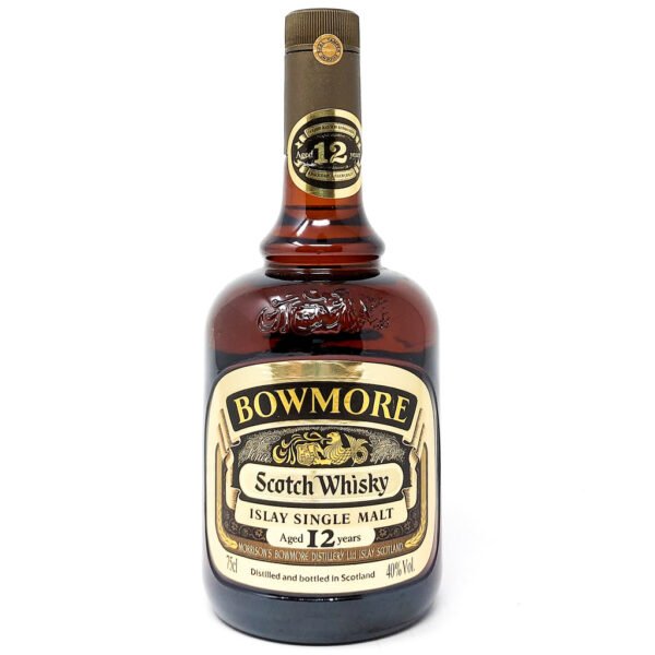 Bowmore 12 Year Old Dumpy Bottle Single Malt Scotch Whisky, 75cl, 40% ABV