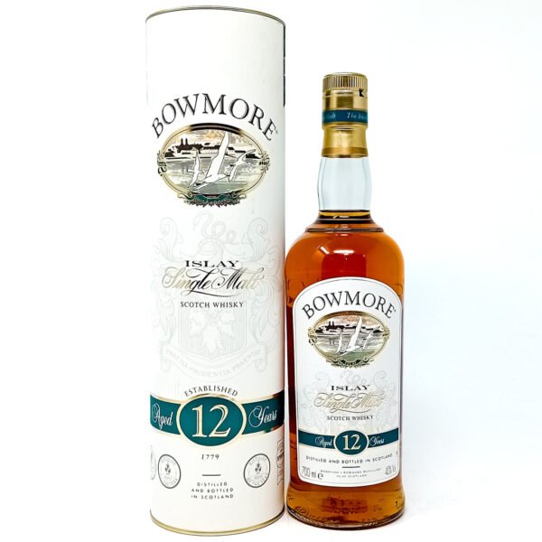 Bowmore 12 Year Old Single Malt Scotch Whisky, 70cl, 40% ABV Bowmore 12 Year Old Single Malt Scotch Whisky, 70cl, 40% ABV