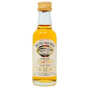 Bowmore 12 Year Old Single Malt Scotch Whisky, Miniature, 5cl, 43% ABV Bowmore 12 Year Old Single Malt Scotch Whisky, Miniature, 5cl, 43% ABV