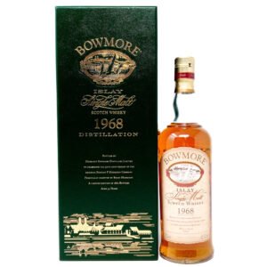 Bowmore 1968 32 Year Old 50th Anniversary Single Malt Scotch Whisky, 70cl, 45.5% ABV Bowmore 1968 32 Year Old 50th Anniversary Single Malt Scotch Whisky, 70cl, 45.5% ABV