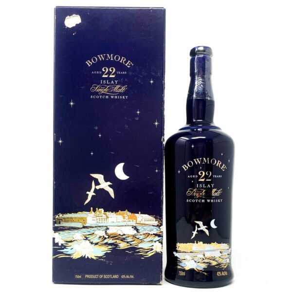 Bowmore 22 Year Old The Gulls Single Malt Scotch Whisky, 70cl, 43% ABV Bowmore 22 Year Old The Gulls Single Malt Scotch Whisky, 70cl, 43% ABV