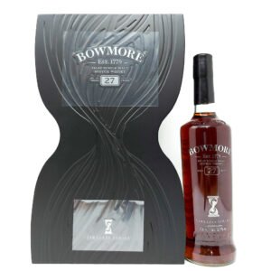Bowmore 27 Year Old Timeless Series Single Malt Scotch Whisky 70cl, 52.7% ABV Bowmore 27 Year Old Timeless Series Single Malt Scotch Whisky 70cl, 52.7% ABV