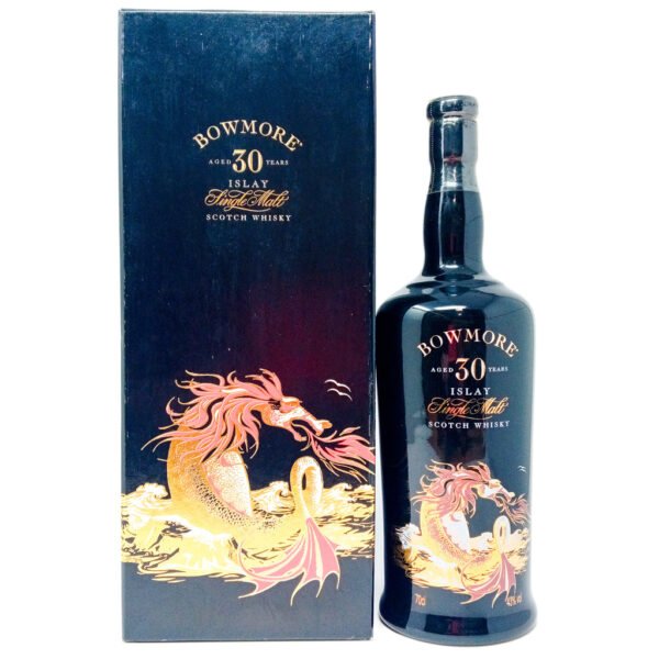 Bowmore 30 Year Old Sea Dragon Single Malt Scotch Whisky, 70cl, 43% ABV Bowmore 30 Year Old Sea Dragon Single Malt Scotch Whisky, 70cl, 43% ABV