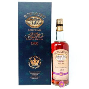 Bowmore The Queen's Cask Golden Jubilee 1980-2002 Single Malt Scotch Whisky, 70cl, 51.1% ABV Bowmore The Queen's Cask Golden Jubilee 1980-2002 Single Malt Scotch Whisky, 70cl, 51.1% ABV