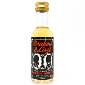 Brahms & Liszt Blended Scotch Whisky, Miniature, 5cl, 40% ABV Brahms & Liszt Blended Scotch Whisky, Miniature, 5cl, 40% ABV